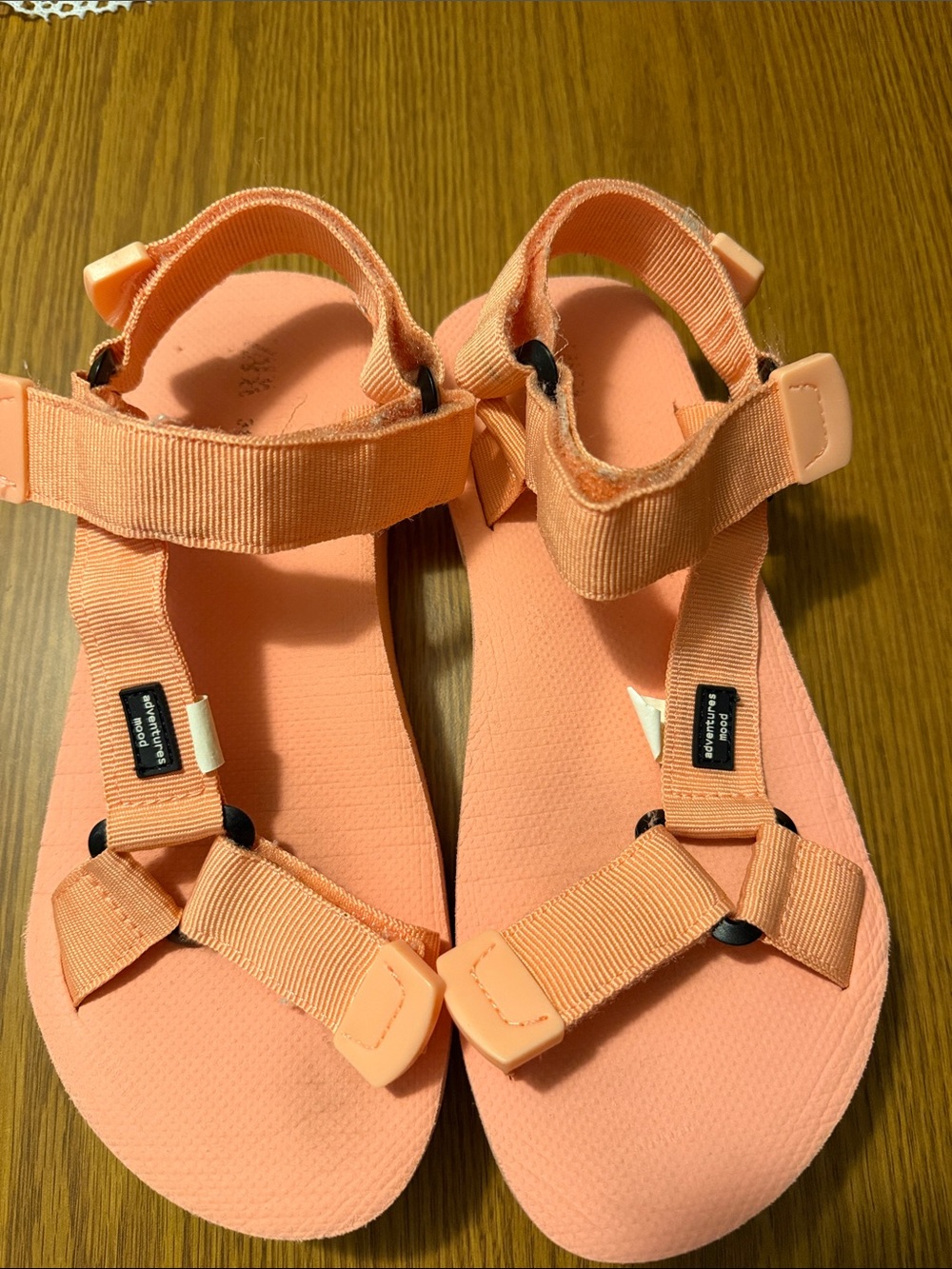 Zara Coral Pink Strappy Women’s Sandals Size 36